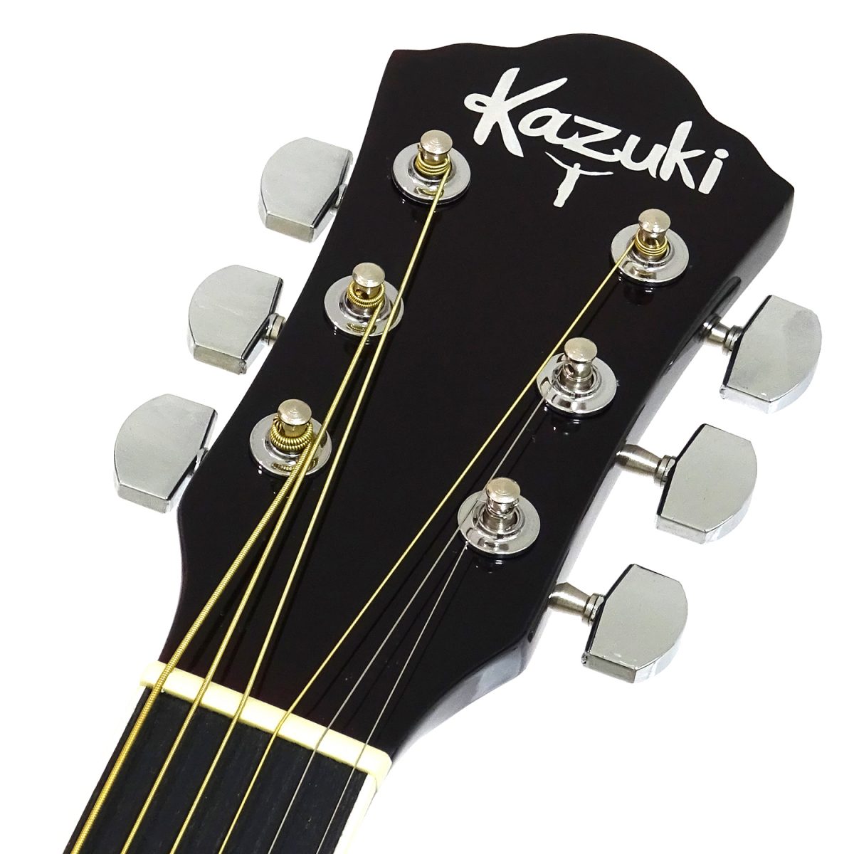 Kazuki KZ39CE Headstock Font (Sunburst Color)