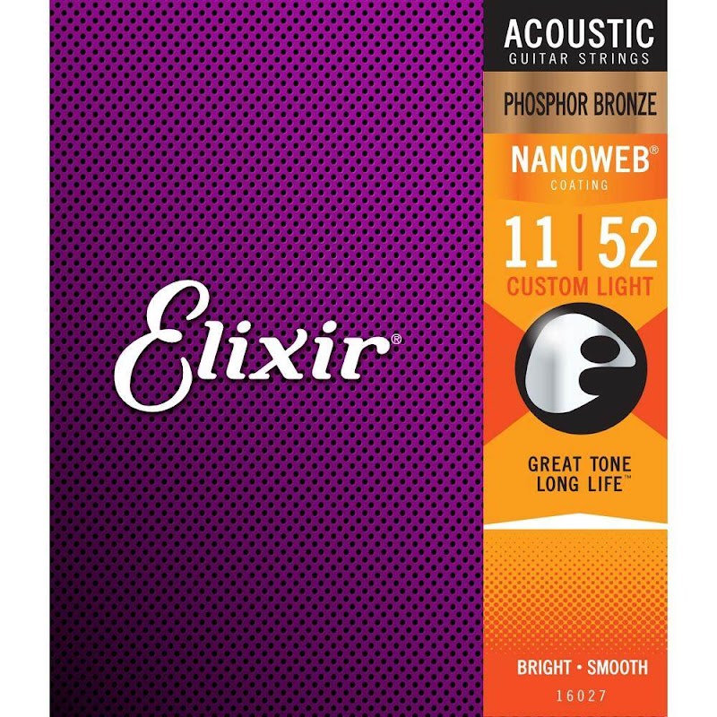Elixir Nanoweb Acoustic Purple