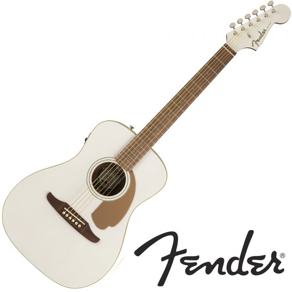 Fender Malibu Player Front (Artic Gold)