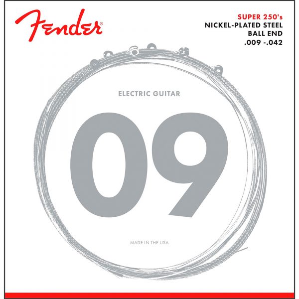 fender-electric-guitar-string-250l front
