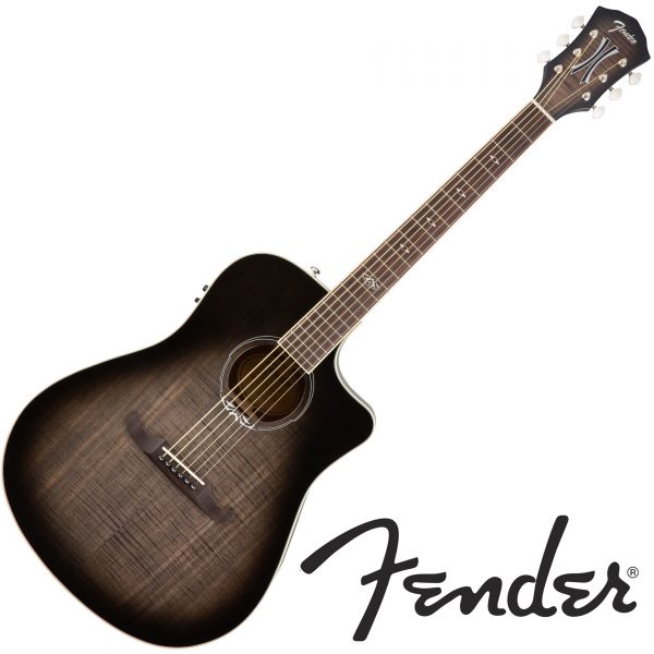 Fender T-BUCKET300CE View (Black Color)