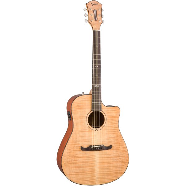 Fender T-BUCKET400CE View Front (Natural Color)