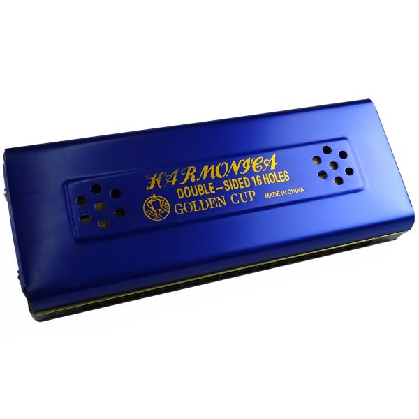 golden-cup-harmonica-jh016-2bl front