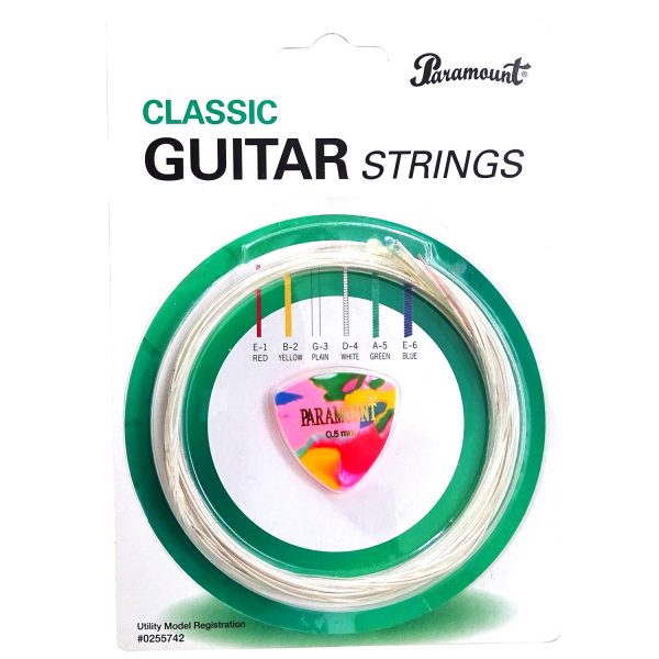 paramount-classical-guitar-strings front