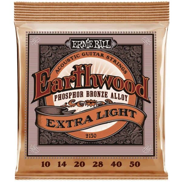 ERNIE BALL Earthwood Phosphor Bronze Extra Lights Front
