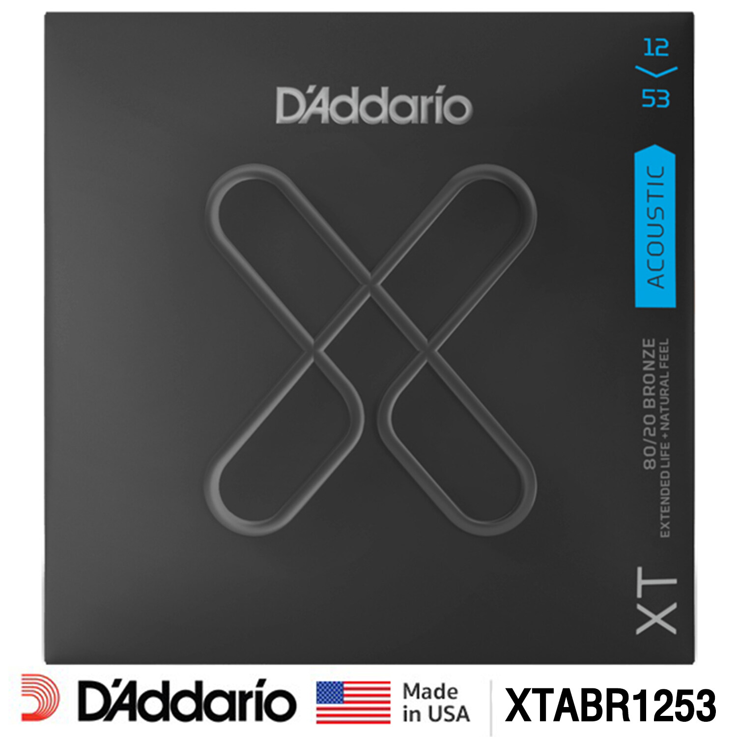 D'Addario XTABR เบอร์ 12 / XTABR1253
